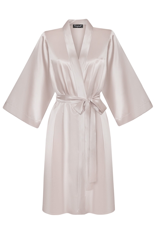 Kimono Lilly Endorfinella krótki jedwab perłowy róż różowy jasny szlafrok (2).jpg